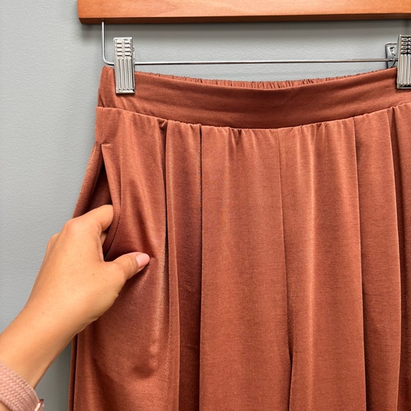 Uniqlo Satin Jersey Wide Leg Pants XS - Picture 5 of 7